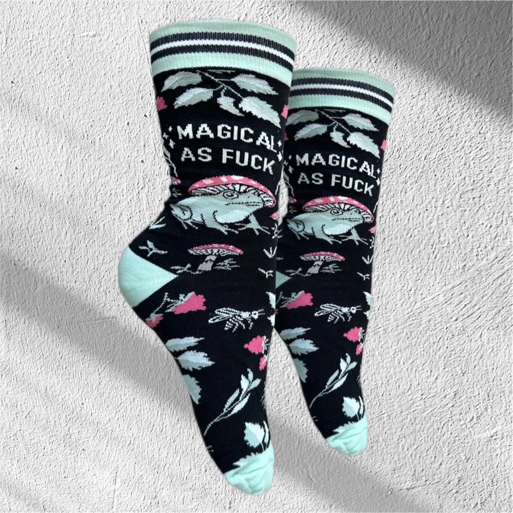Magical As Fu€k Crew Socks